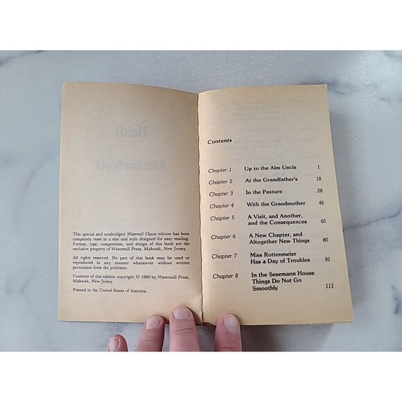 Heidi By Johanna Spyri Paperback - Picture 4 of 10